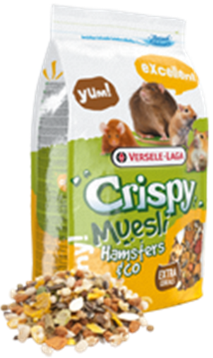 Aliment Crispy Muesli hamsters 