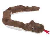 Peluche serpent marron 85cm