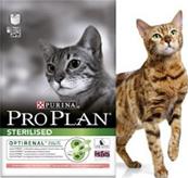 Croquettes chat Proplan sterilised saumon