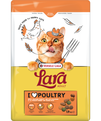 CROQUETTES CHAT LARA ADULT DINDE/POULET