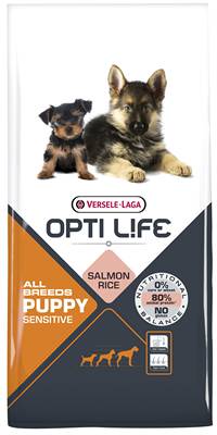 Croquettes Opti Life Chiot Sensitive Saumon