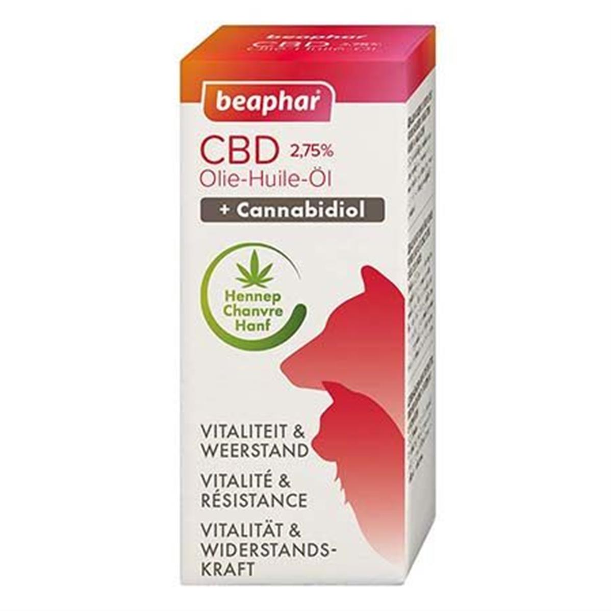 Huile de CBD pour chien et chat BEAPHAR