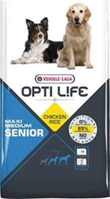 Croquettes Opti Life Senior Medium/Maxi 12,5 kg 