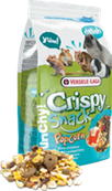 Aliment Crispy snack popcorn rongeurs