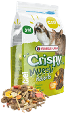 Aliment Crispy Muesli Rabbits
